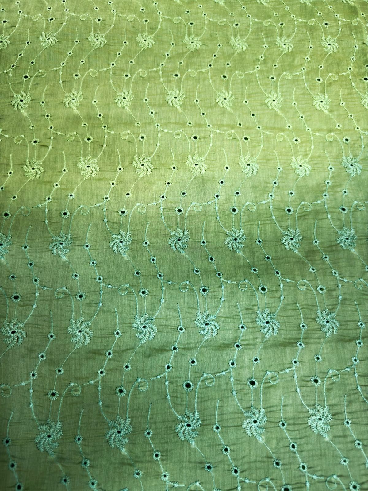 Luxury Paper Silk 2 Tone Chikankari Lawn SHIRT v12