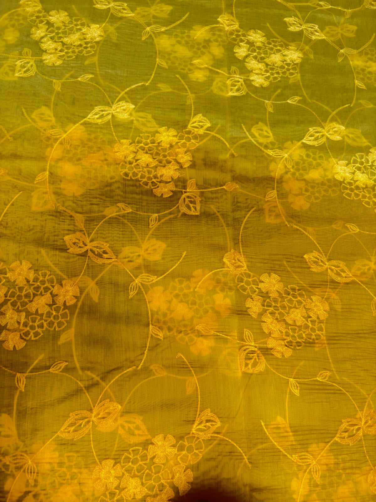 Luxury Paper Silk 2 Tone Chikankari Lawn SHIRT v14