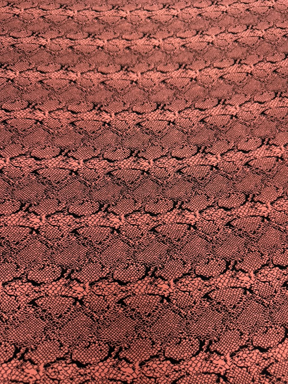 Marina Elaris - Rust Snake Animal Print Printed Fabric