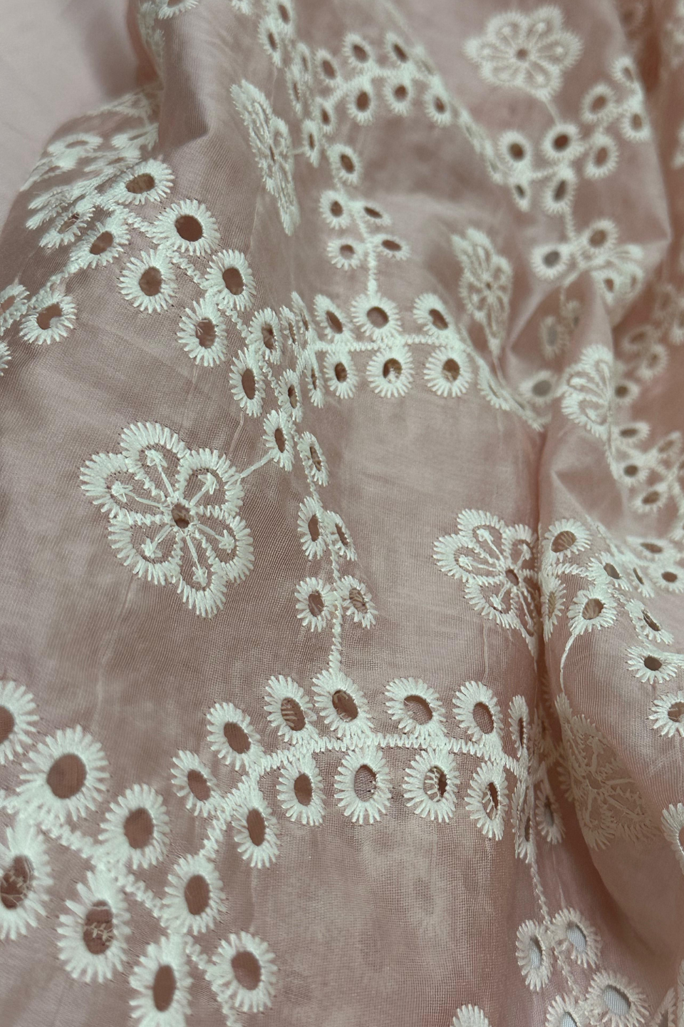 Imported Paper Silk Chikankari Shirt