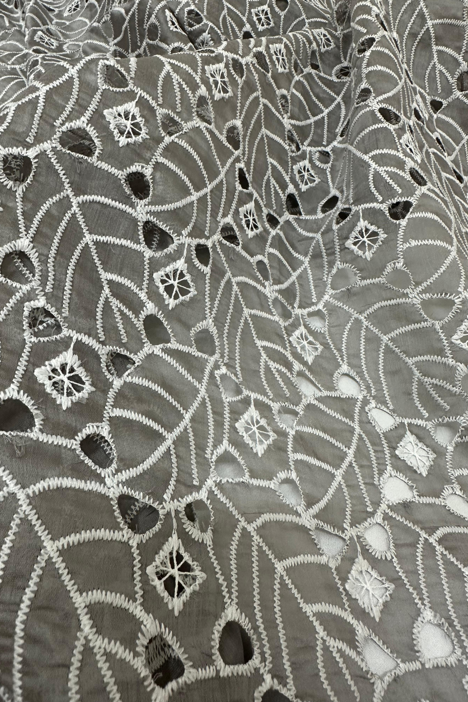 Imported Paper Silk Chikankari Shirt