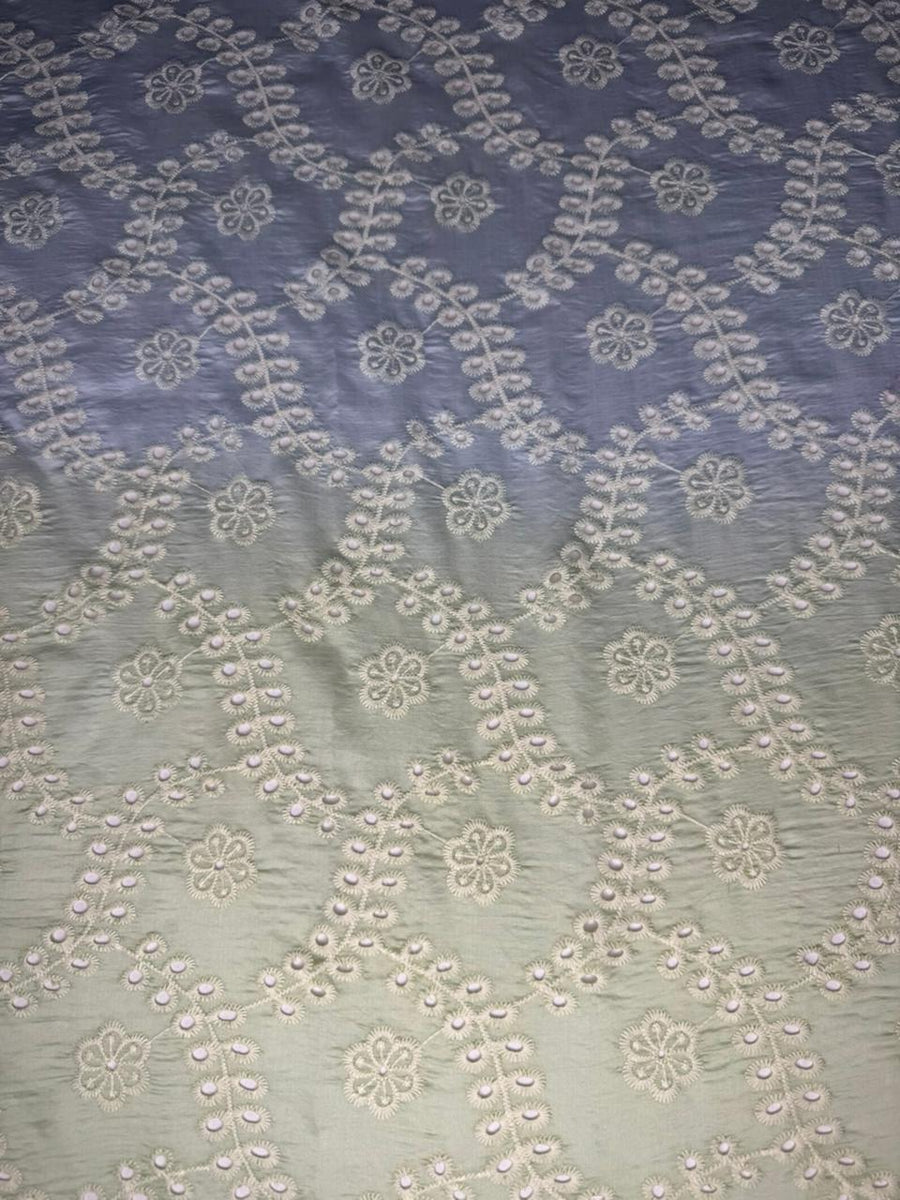 RAKHT Luxury 2 Tone Chikankari Lawn | Premium Handmade 2 Yard Fabric ...