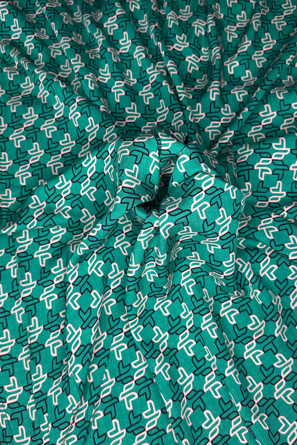 Print Imported Self Linen  2 Piece