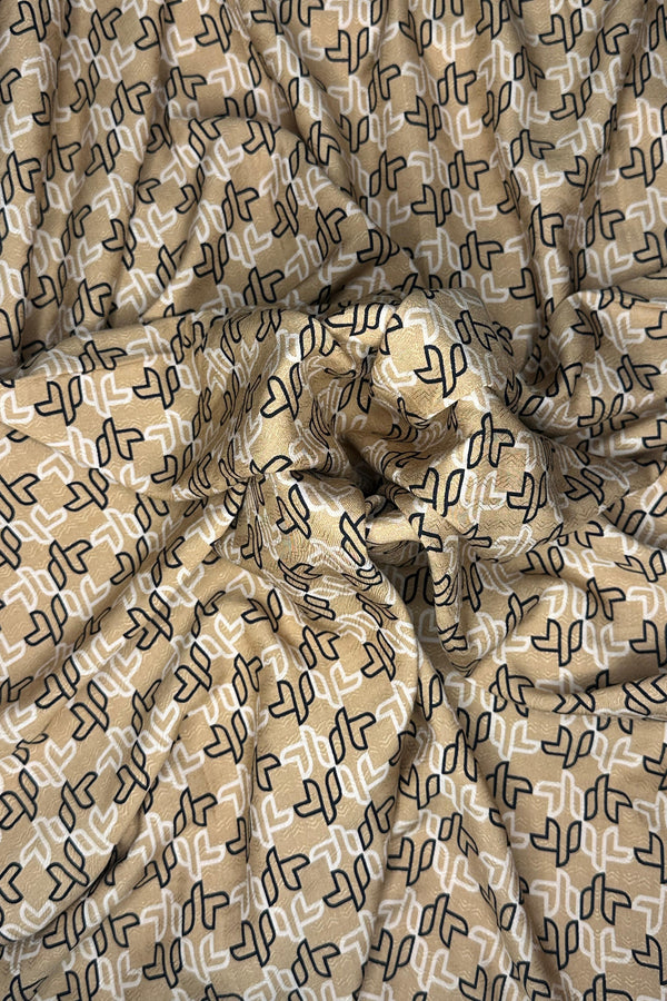 Print Imported Self Linen  2 Piece