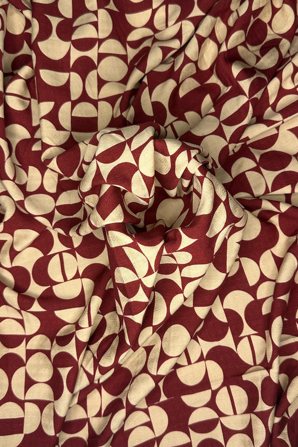 Print Imported Self Linen  2 Piece