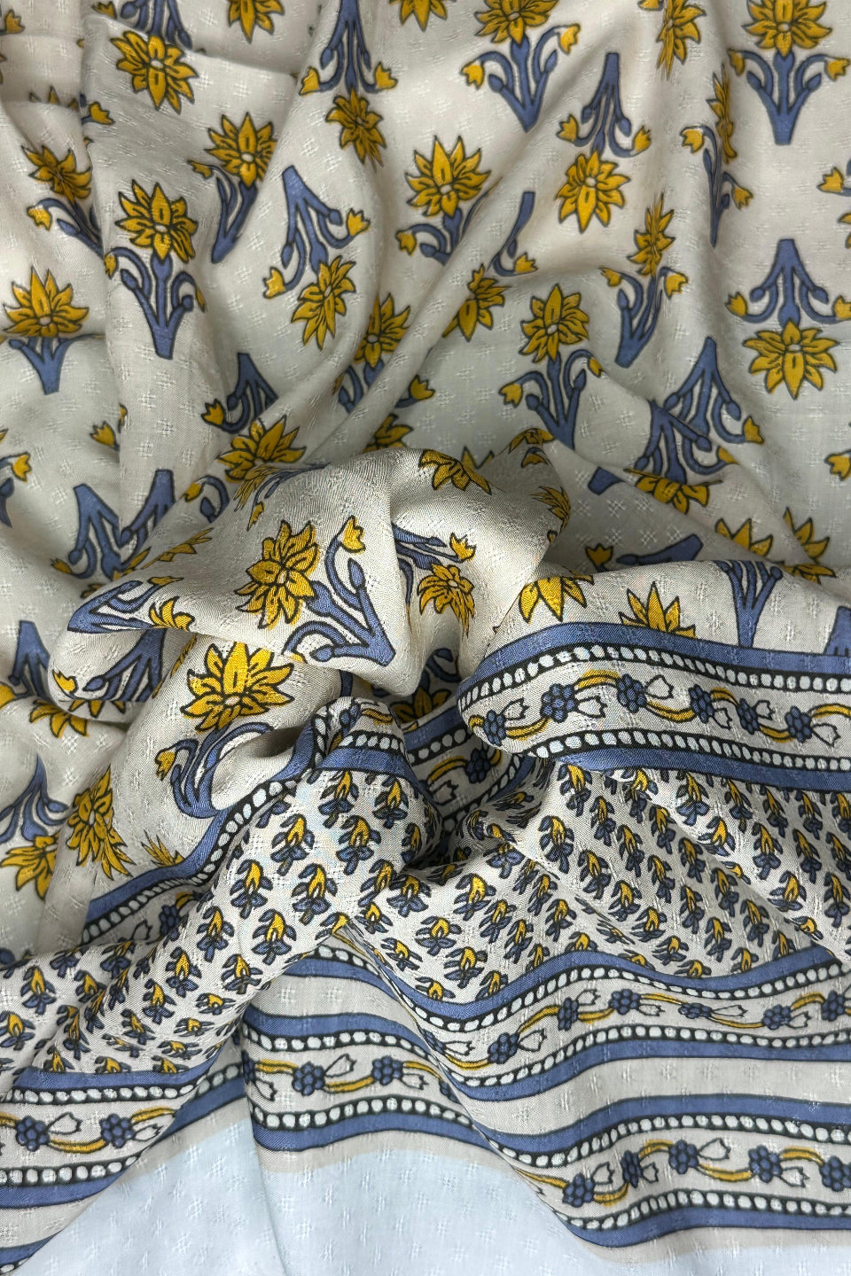 Print Imported Self Linen  2 Piece