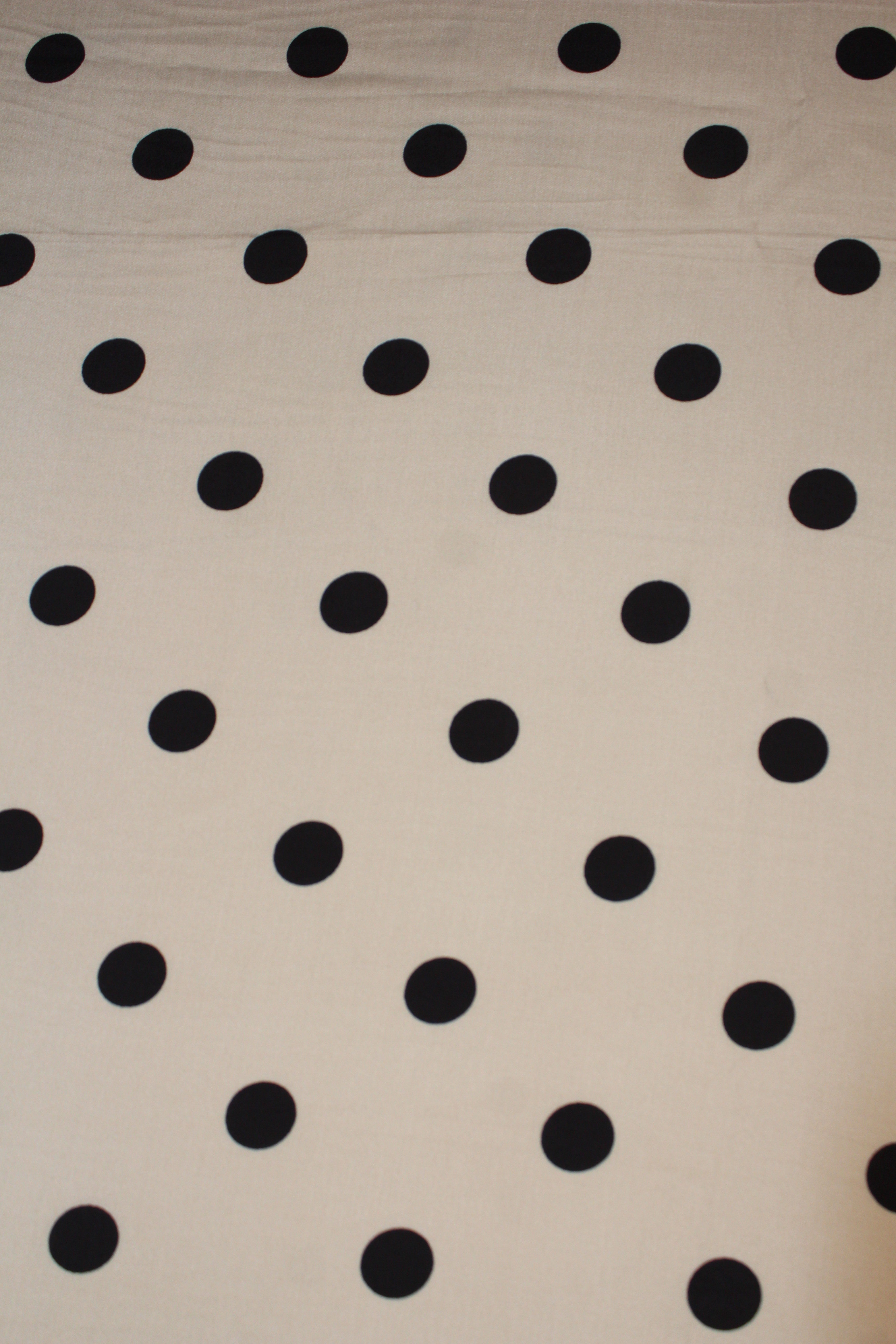 Premium Stone Linen Classic Polka Dot 2 skin Piece Unstitched Suit