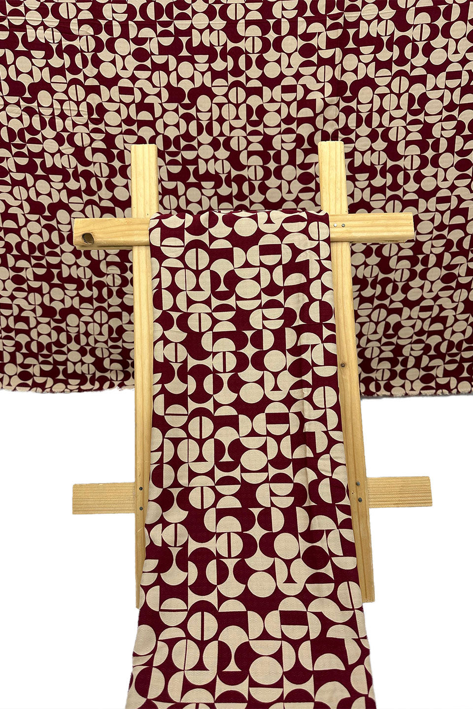 Print Imported Self Linen  2 Piece