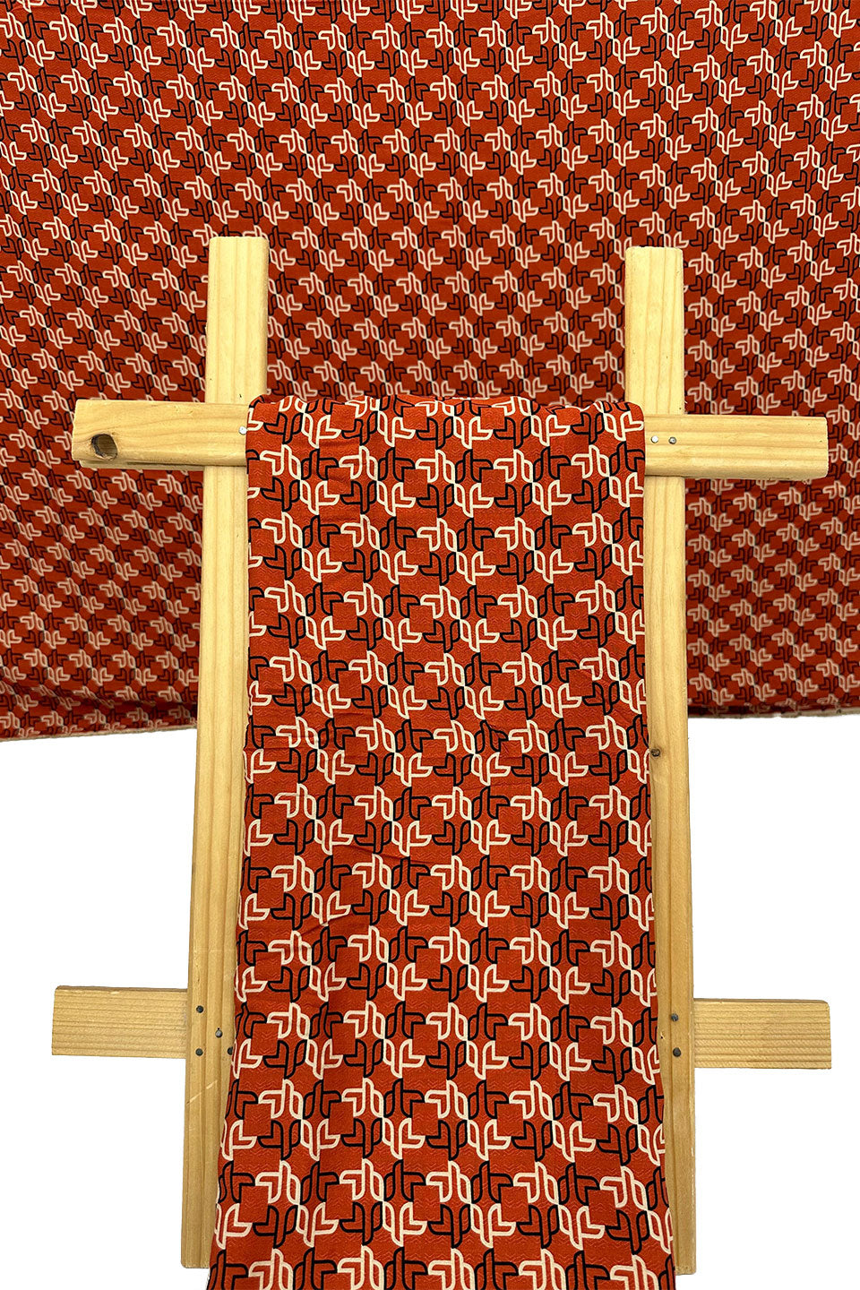 Print Imported Self Linen  2 Piece