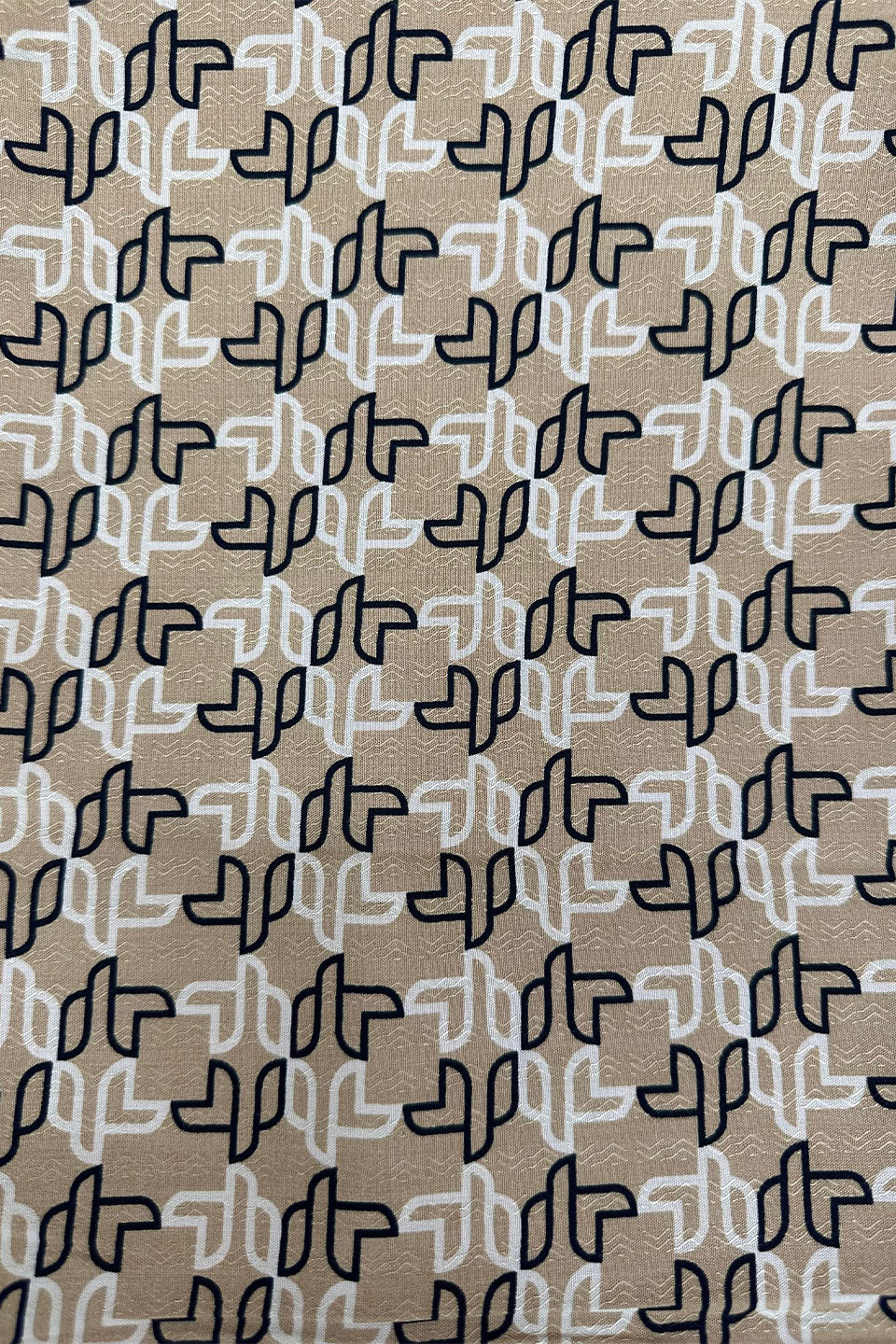 Print Imported Self Linen  2 Piece