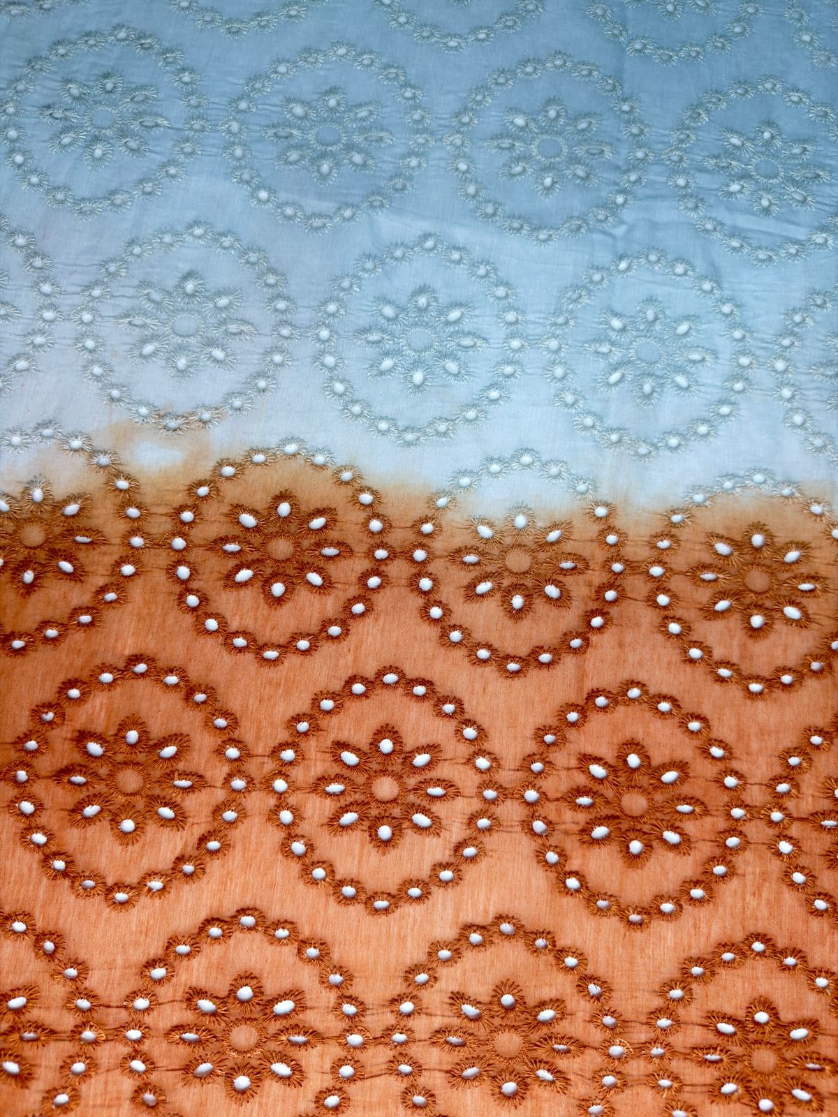 Luxury Paper Silk 2 Tone Chikankari Lawn SHIRT v17