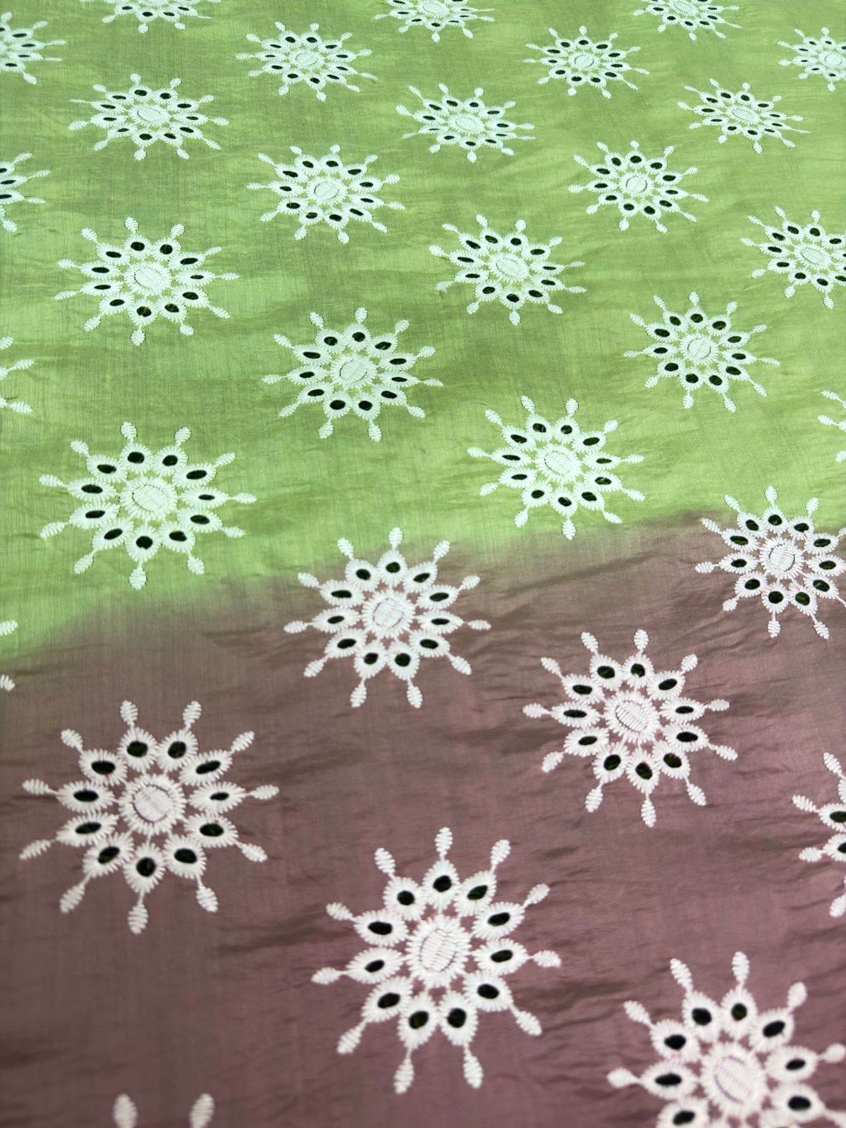 Luxury Paper Silk 2 Tone Chikankari Lawn SHIRT v21