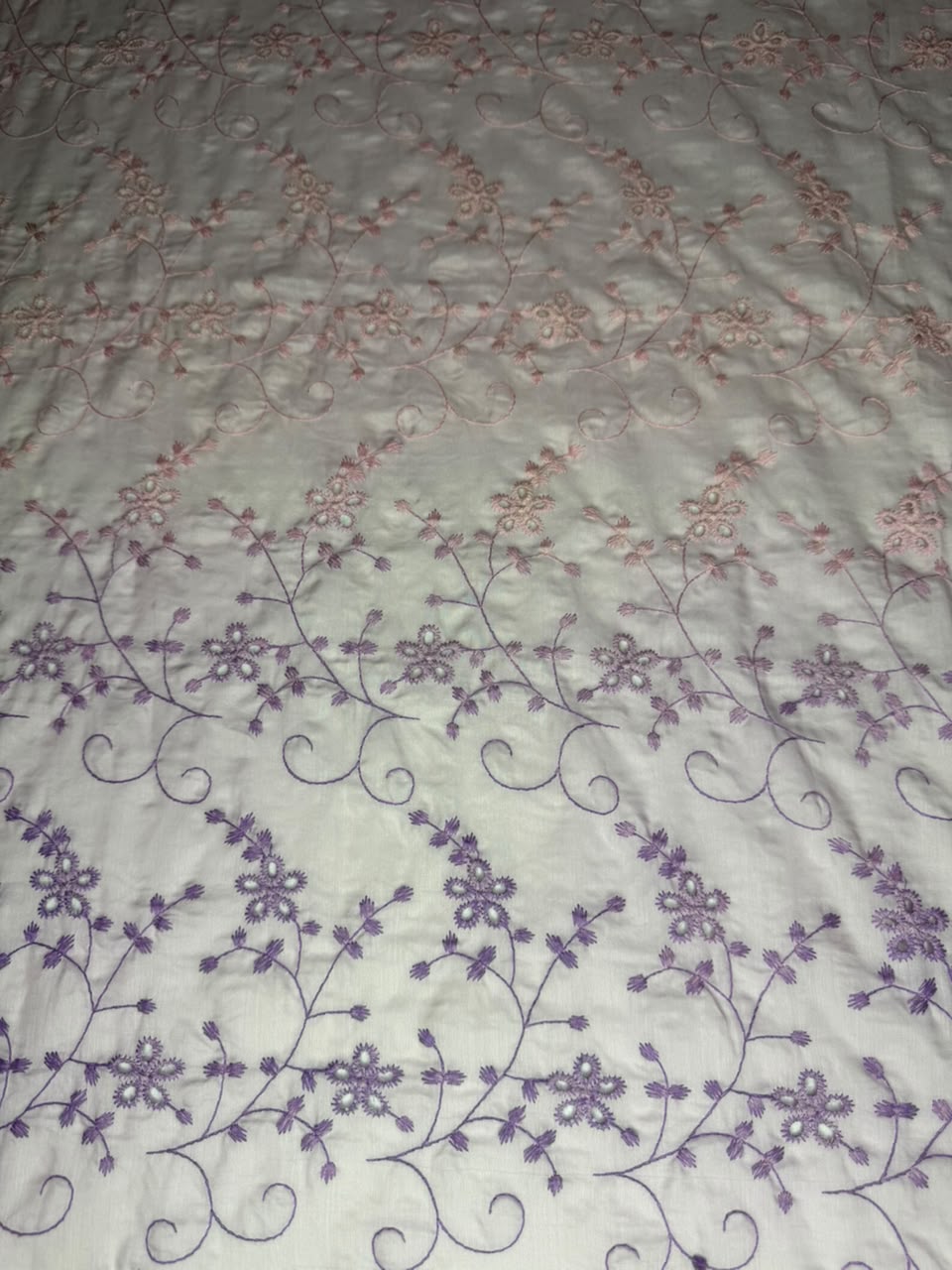 Luxury Paper Silk 2 Tone Chikankari Lawn SHIRT v11