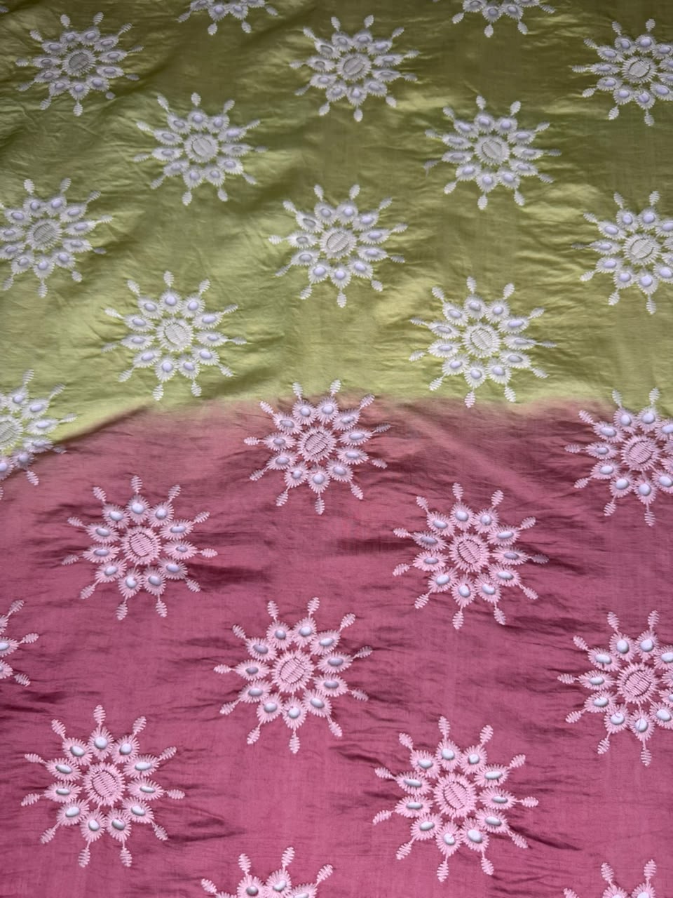 Luxury Paper Silk 2 Tone Chikankari Lawn SHIRT v21