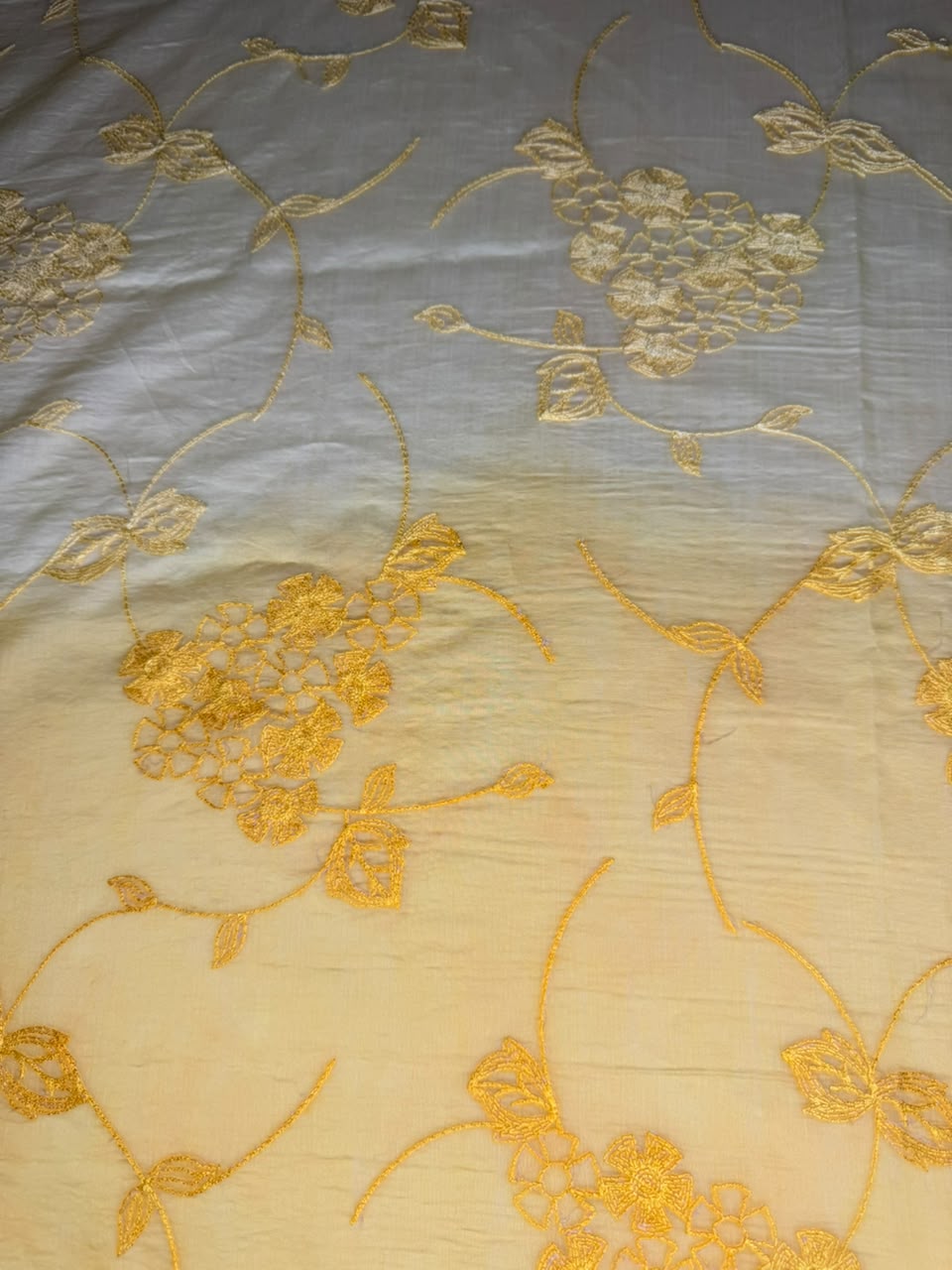 Luxury Paper Silk 2 Tone Chikankari Lawn SHIRT v14