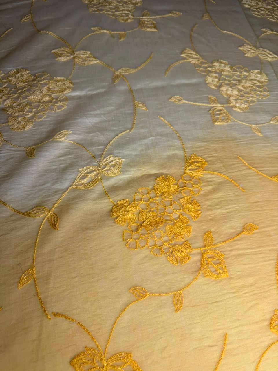 Luxury Paper Silk 2 Tone Chikankari Lawn SHIRT v14