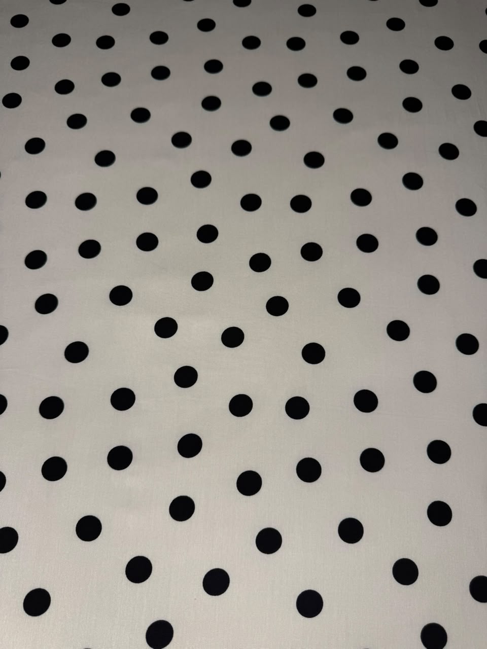 Marina Elaris – Cream Off-White & Black Polka Dot Printed Unstitched 2 Piece Suit