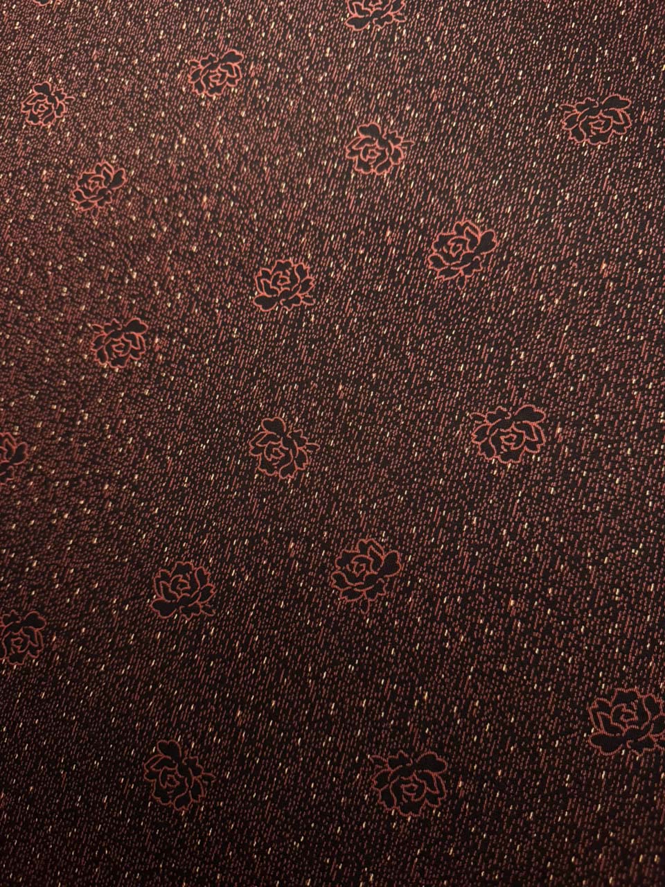 AYSEL LUXE MARINA - Scarlet Rose - Dark Brown & Red
