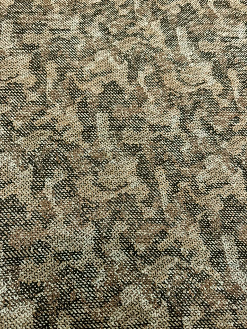 Aysel Luxe Marina Fabric - Abstract Camo Textured Print