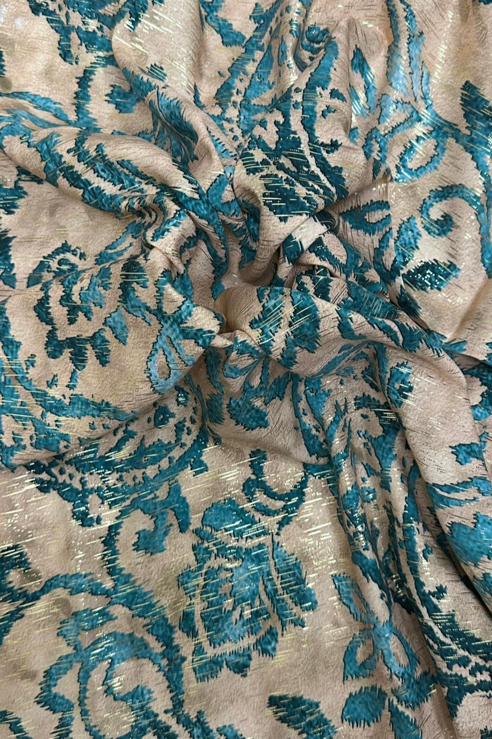 Imported Glitter Linen 2 Piece