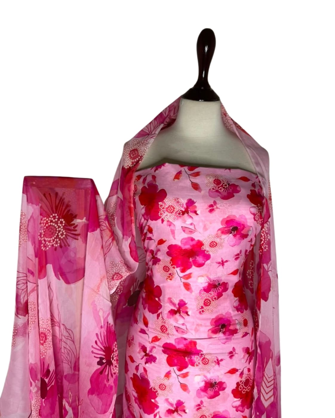 Anmol Luxe Printed Lawn 3 Piece | Same Cut Shirt Trouser & Luxury Bamber Dupatta