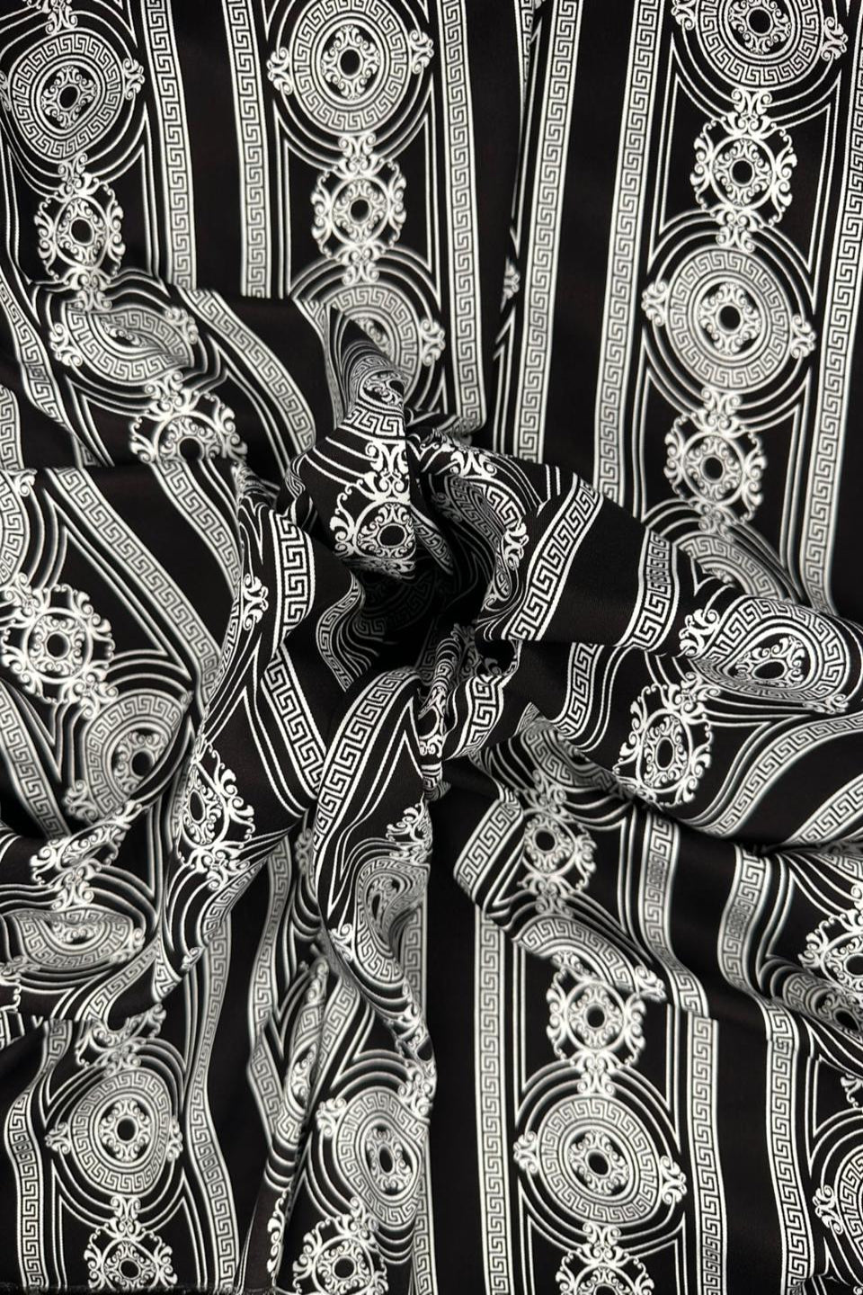 Premium Imported Marina Black Edition Print –Ladies Two Piece Suit