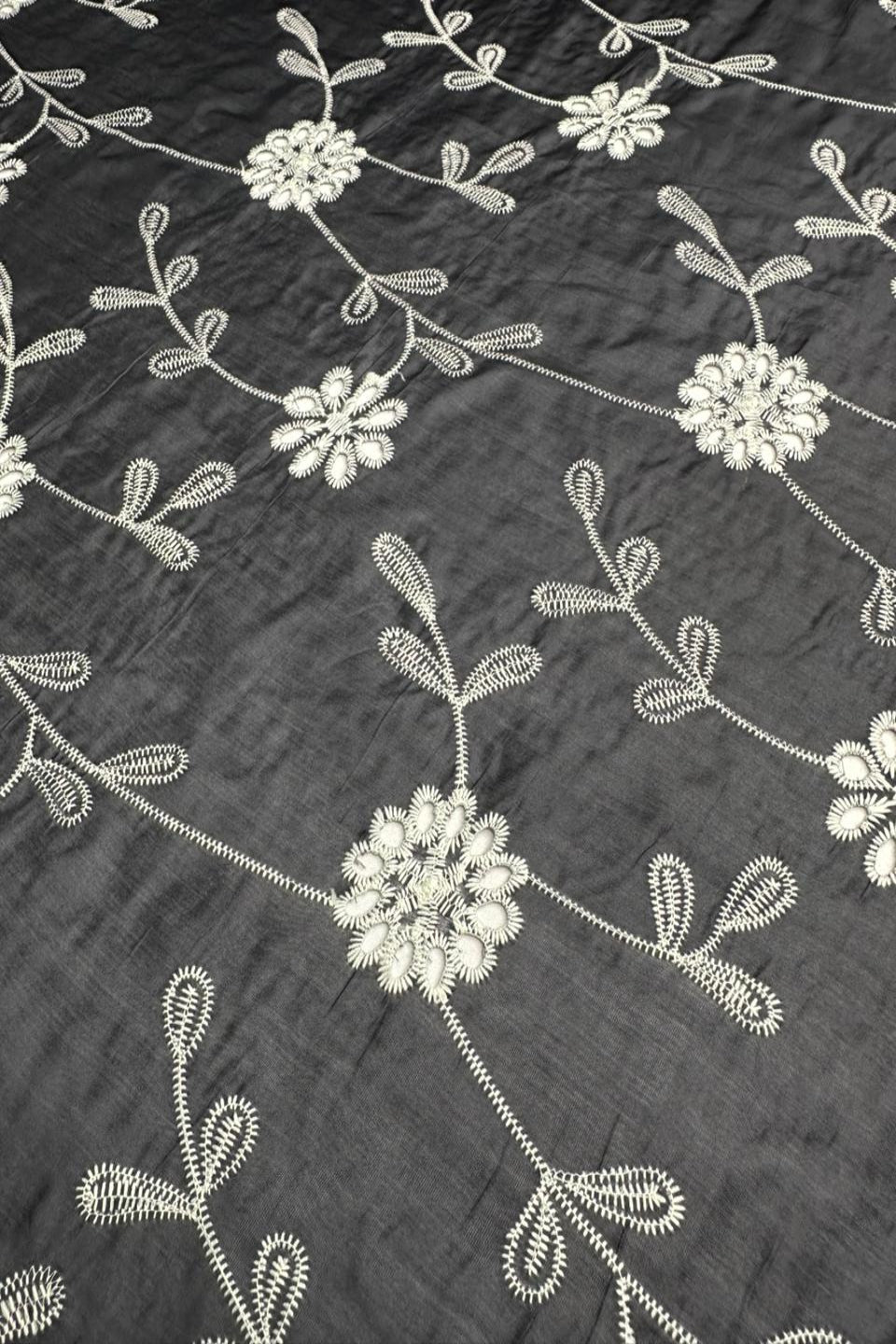 Imported Paper Silk Chikankari Shirt