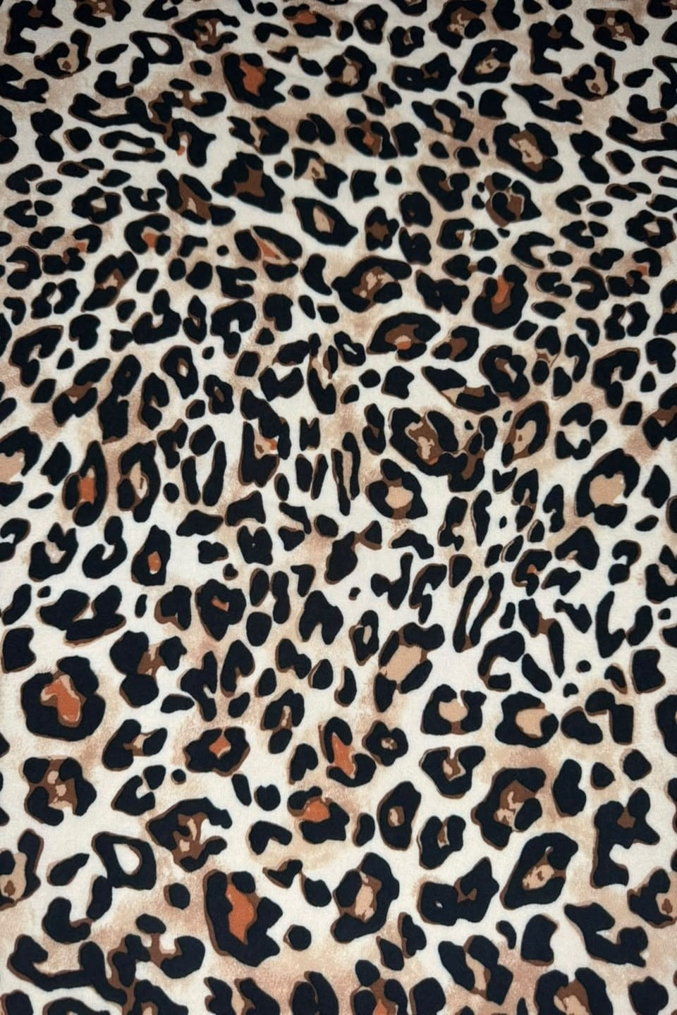 Premium Stone Linen Desert Leopard 2 Piece Unstitched Suit for Women