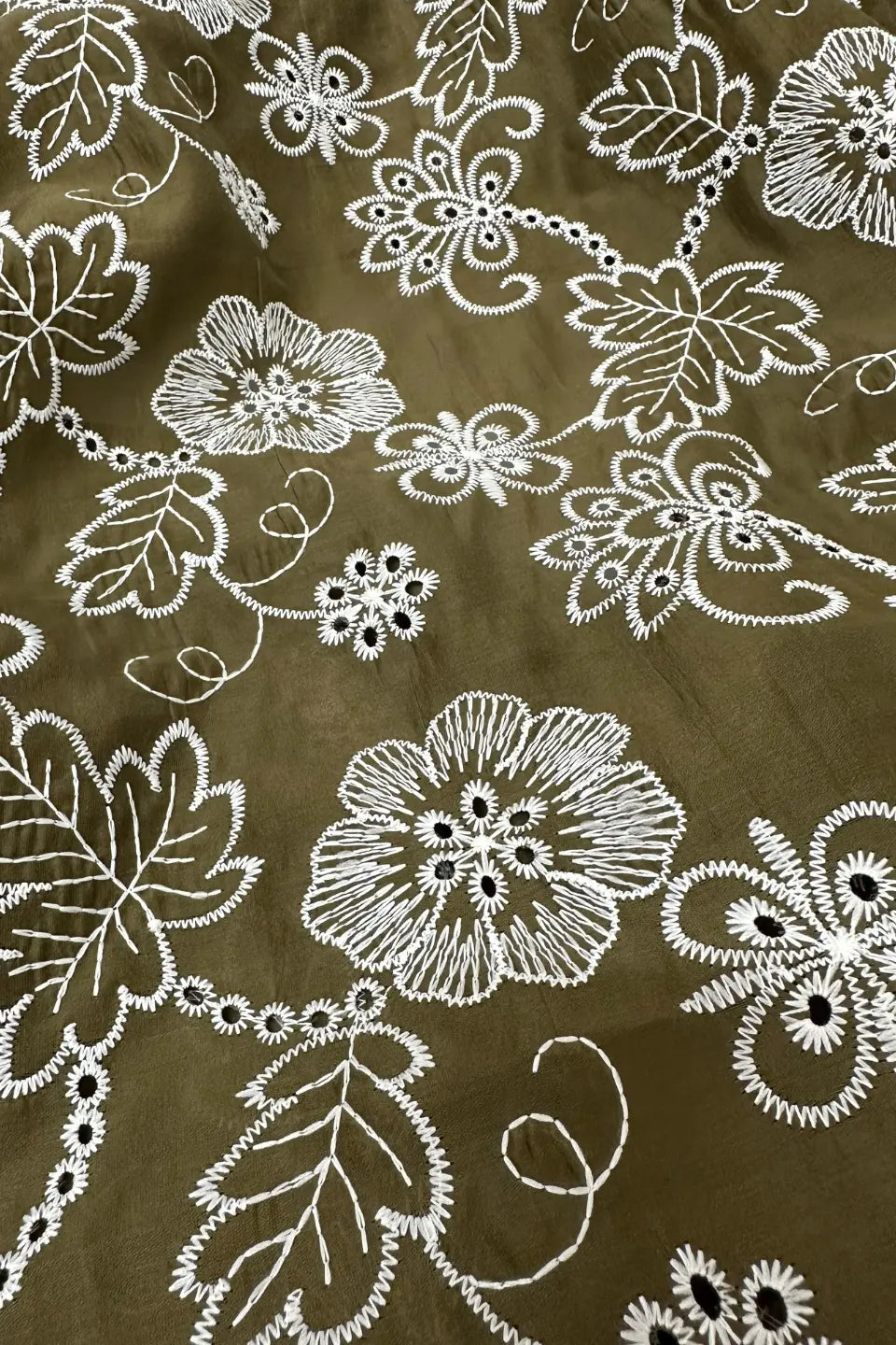Imported Paper Silk Chicken kari Shirt