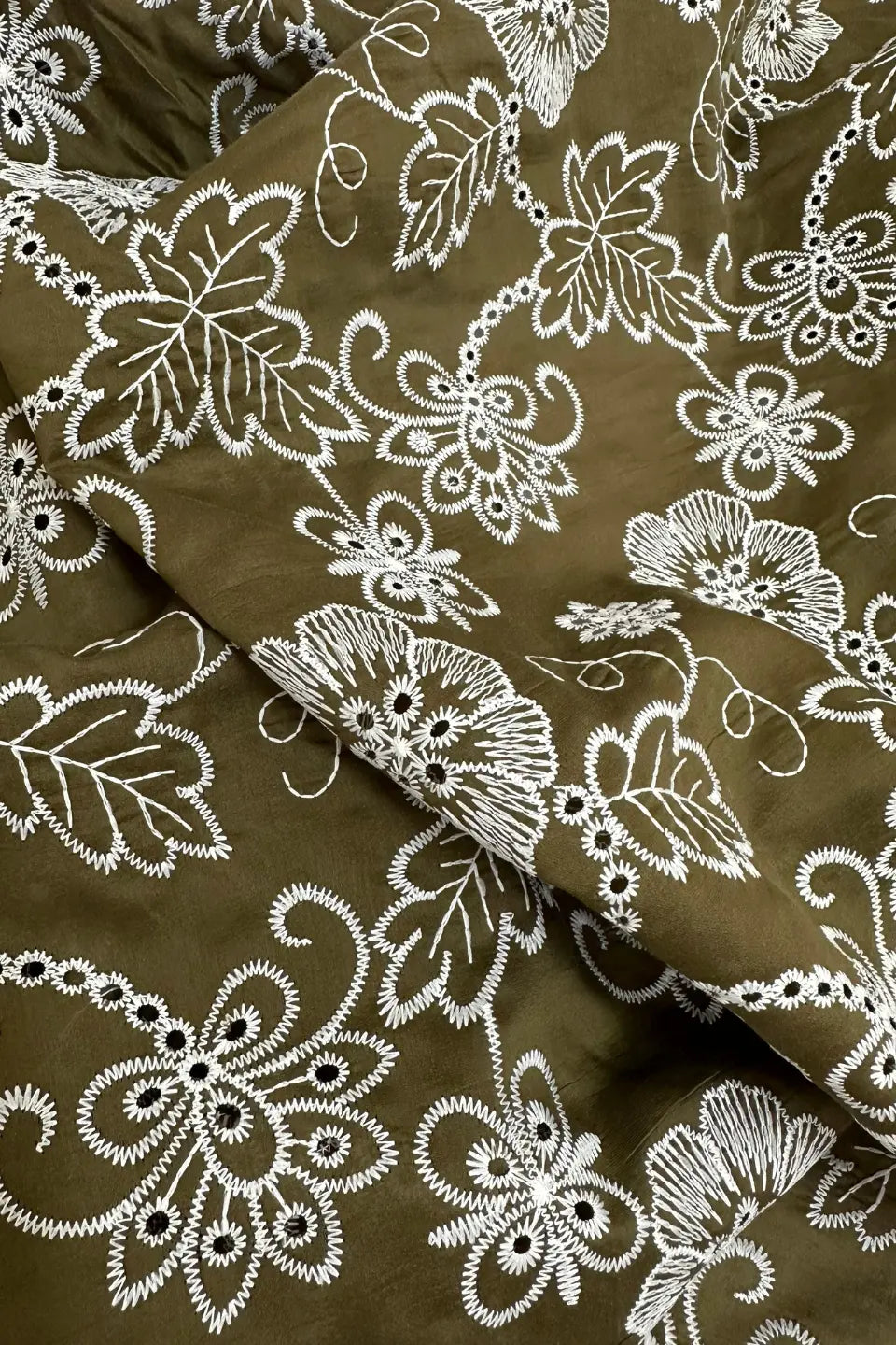 Imported Paper Silk Chicken kari Shirt